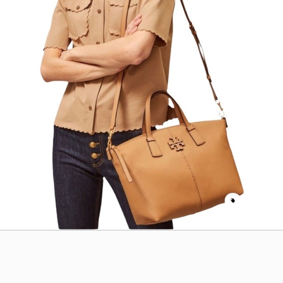 TORY BURCH   Bag, McGraw Satchel, NWOT - Picture 7 of 7